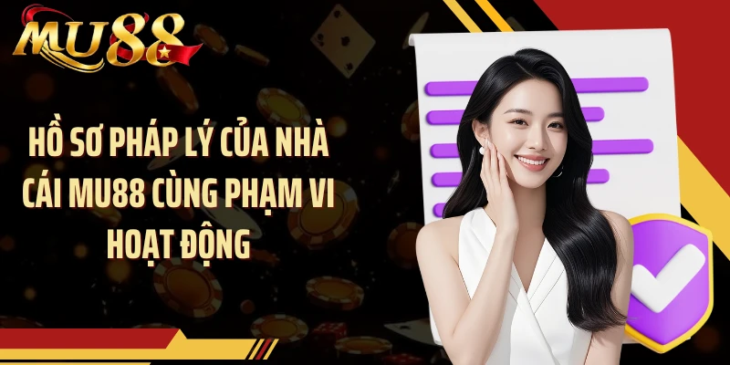 Hồ sơ pháp lý của nhà cái MU88 cùng phạm vi hoạt động
